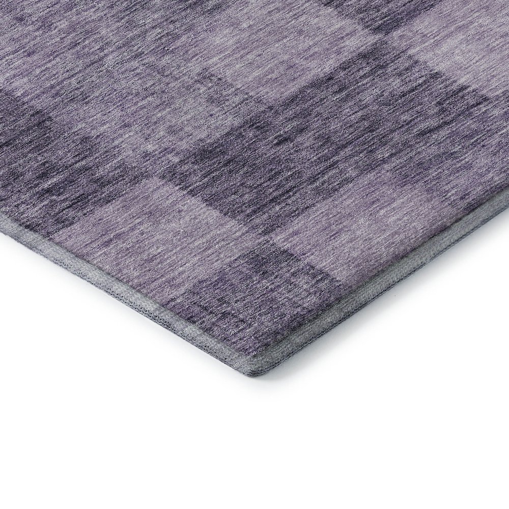 Premium Machine Washable Mayfield AMF1139 Purple 5' x 7'6" Rug. Picture 3