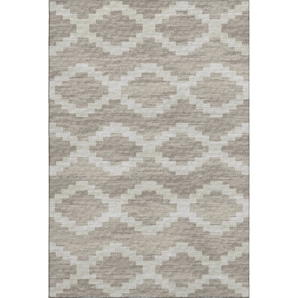 Premium Machine Washable Mayfield  Tan 9' x 12' Rug. Picture 1