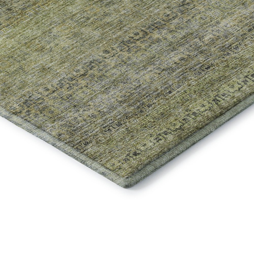 Premium Machine Washable Mayfield AMF1174 Aloe 5' x 7'6" Rug. Picture 3