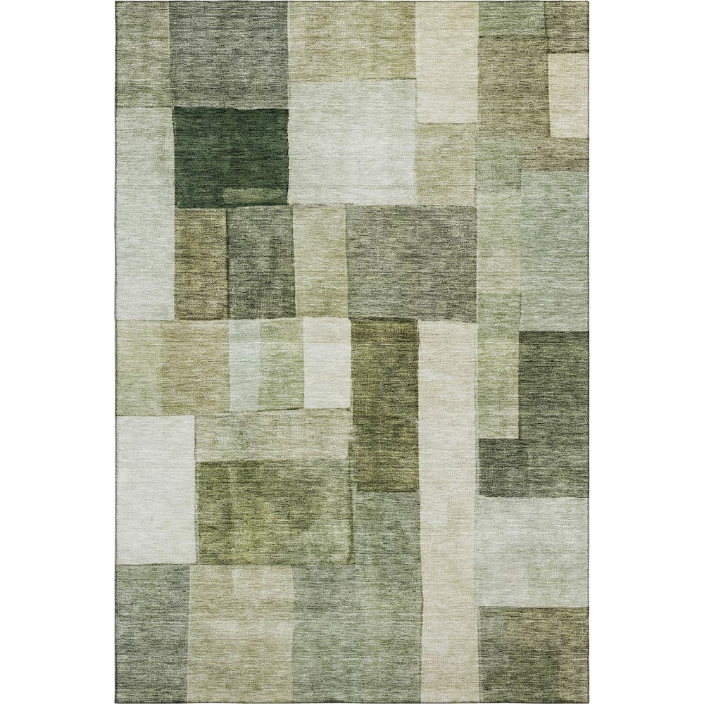 Premium Machine Washable Mayfield AMF1190 Sage 9' x 12' Rug. Picture 1