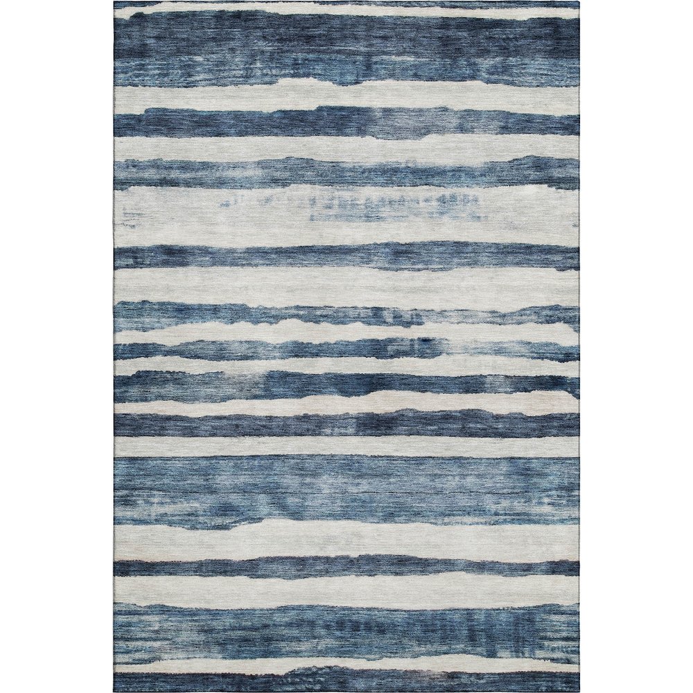 Premium Machine Washable Mayfield AMF1191 Denim 9' x 12' Rug. Picture 1