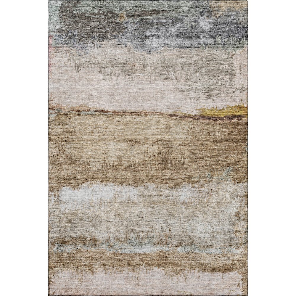 Premium Machine Washable Mayfield AMF1197 Beige 9' x 12' Rug. Picture 1