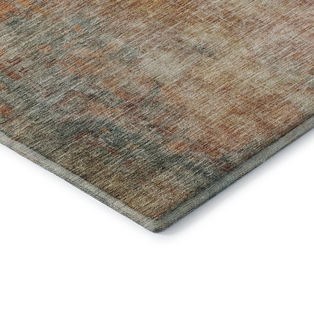 Premium Machine Washable Mayfield AMF1213 Tan 5' x 7'6" Rug. Picture 3