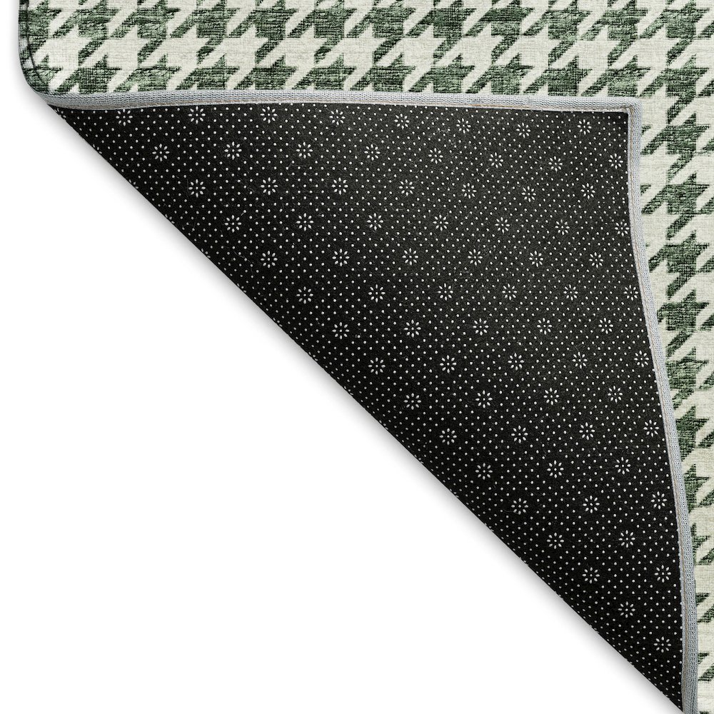 Premium Machine Washable Mayfield  Green 5' x 7'6" Rug. Picture 2