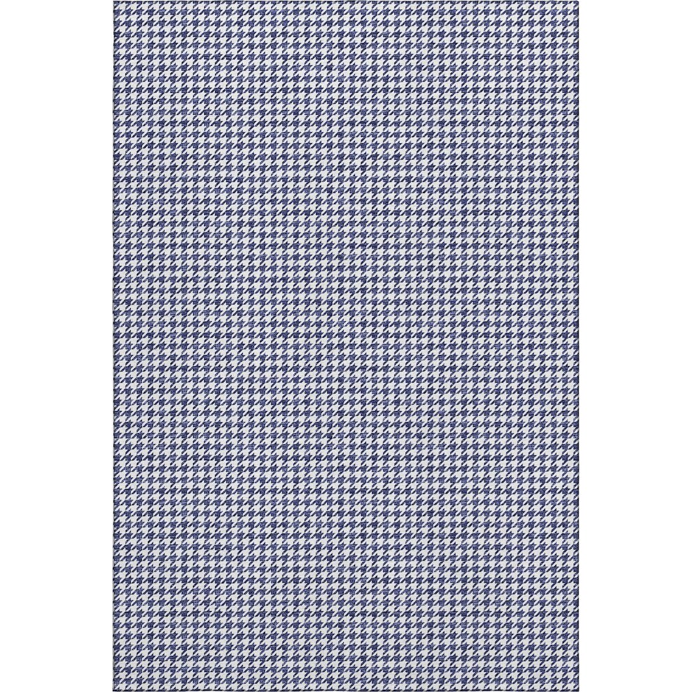 Premium Machine Washable Mayfield  Navy 9' x 12' Rug. Picture 1