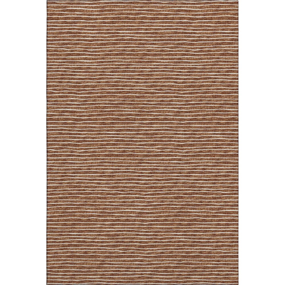 Premium Machine Washable Mayfield  Paprika 9' x 12' Rug. Picture 1