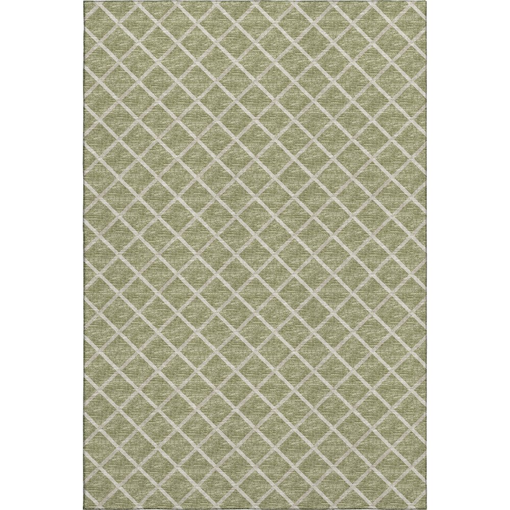 Premium Machine Washable Mayfield  Aloe 9' x 12' Rug. Picture 1