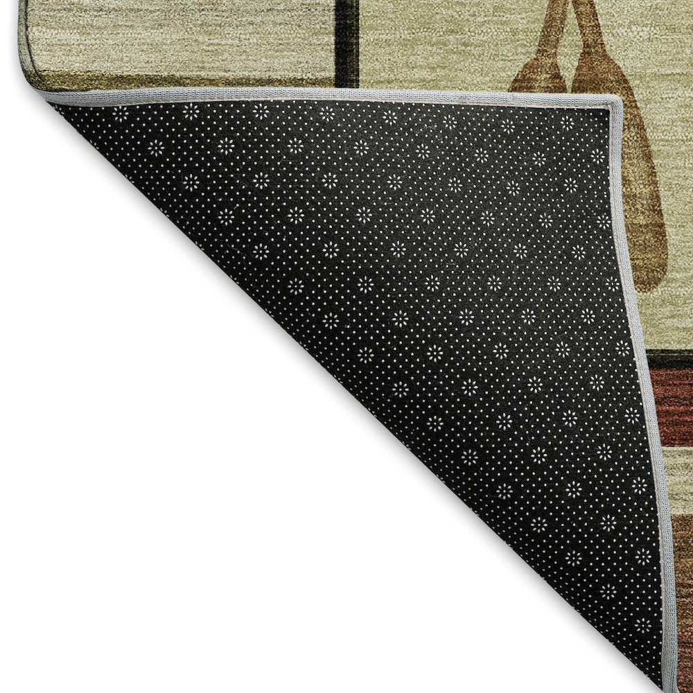 Premium Machine Washable Mayfield  Multi 5' x 7'6" Rug. Picture 2