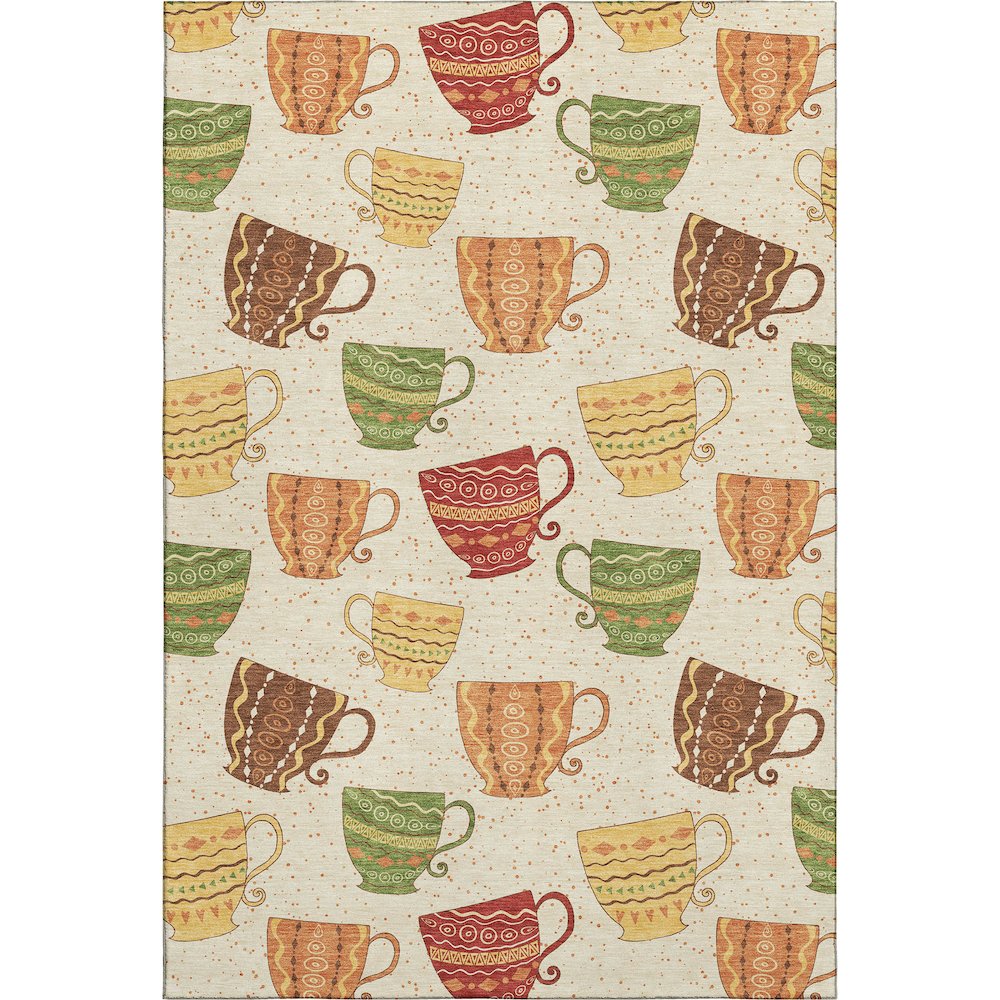 Premium Machine Washable Mayfield  Multi 9' x 12' Rug. Picture 1