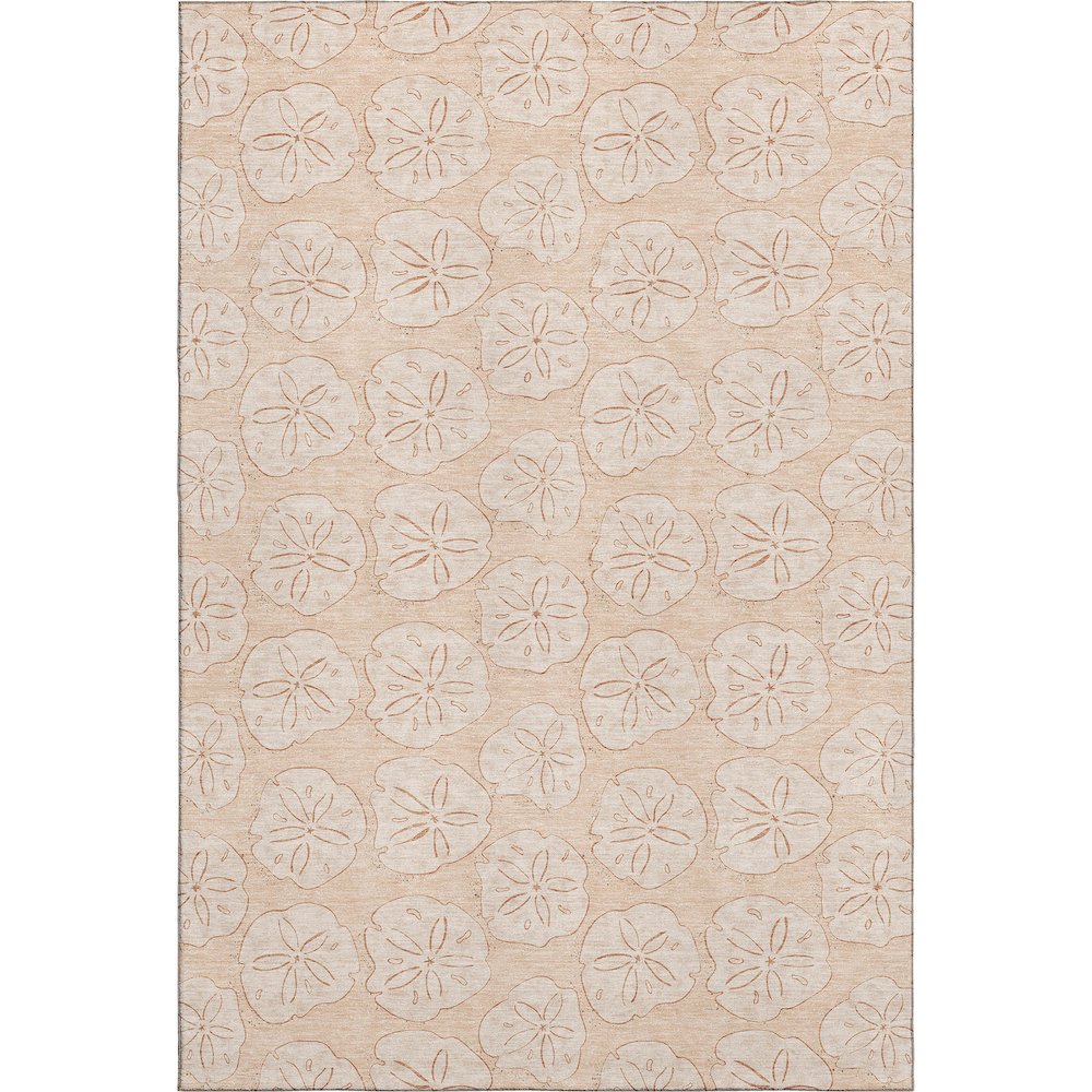 Premium Machine Washable Mayfield  Nectarine 9' x 12' Rug. Picture 1