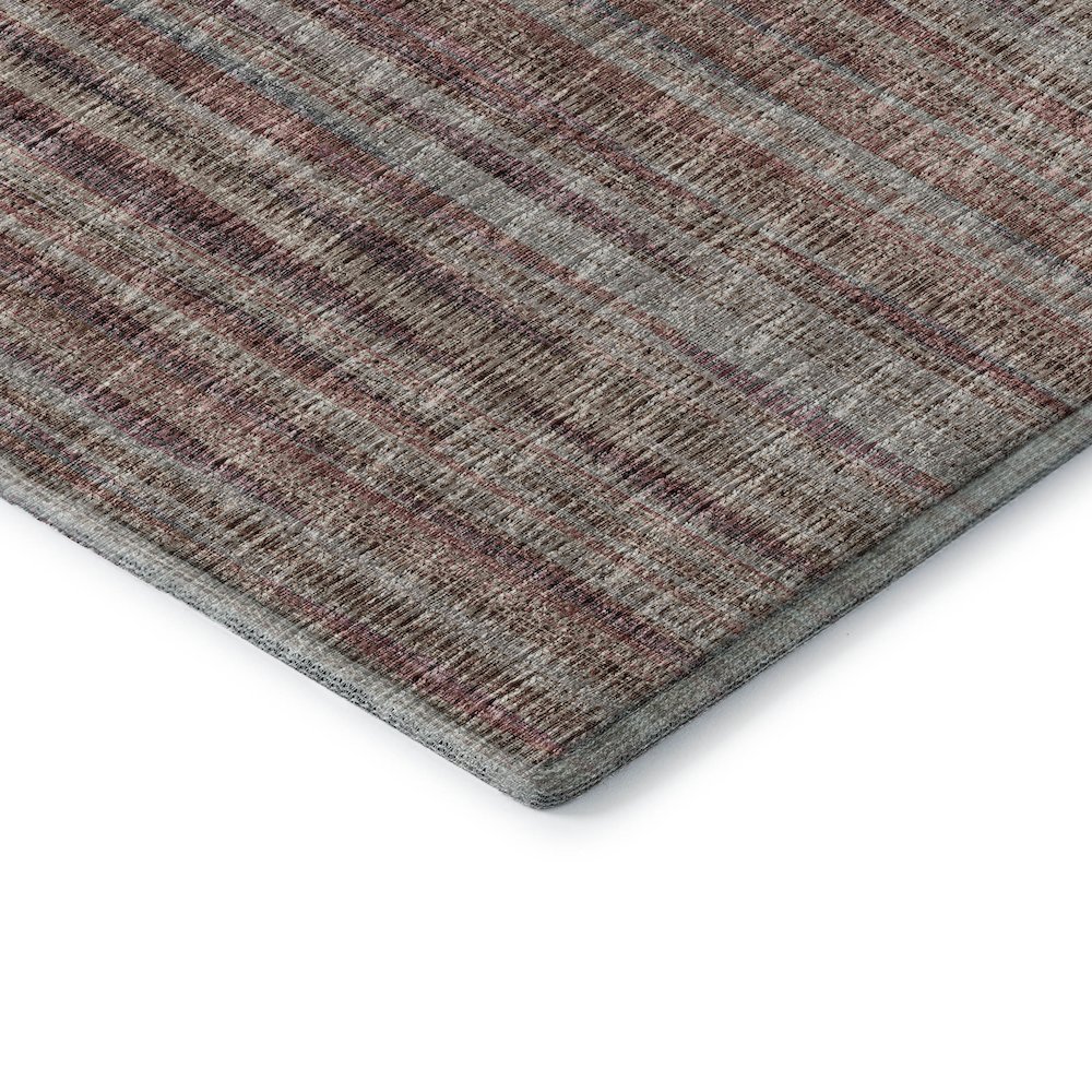 Premium Machine Washable Mayfield  Burgundy 5' x 7'6" Rug. Picture 3