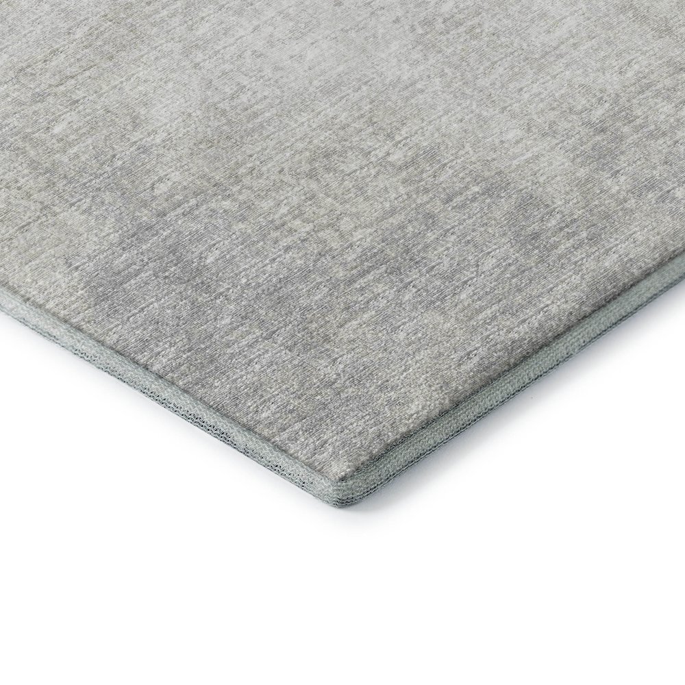 Premium Machine Washable Mayfield  Gray 5' x 7'6" Rug. Picture 3