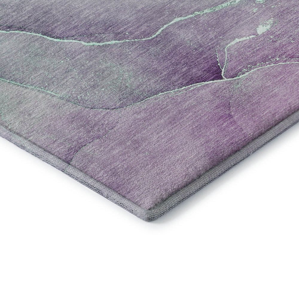 Premium Machine Washable Mayfield  Aloe 5' x 7'6" Rug. Picture 3