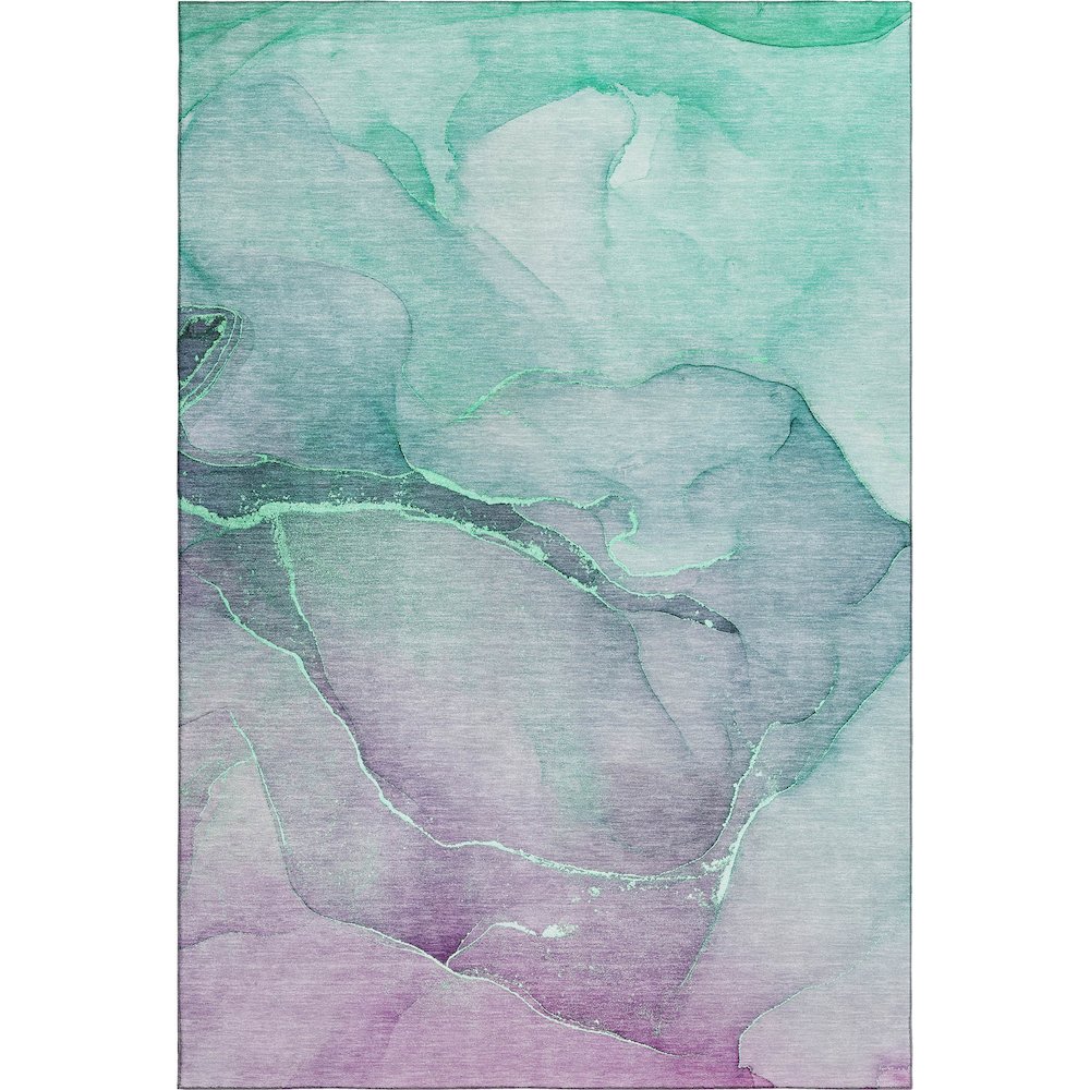 Premium Machine Washable Mayfield  Aloe 9' x 12' Rug. Picture 1