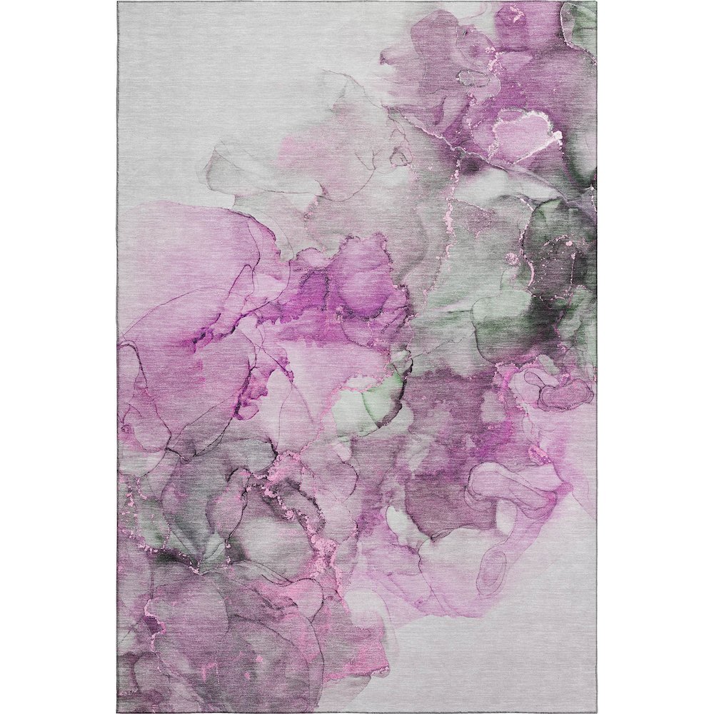 Premium Machine Washable Mayfield  Pink 9' x 12' Rug. Picture 1