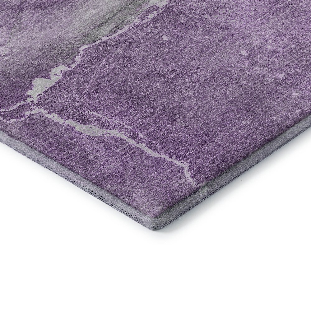 Premium Machine Washable Mayfield  Lilac 5' x 7'6" Rug. Picture 3
