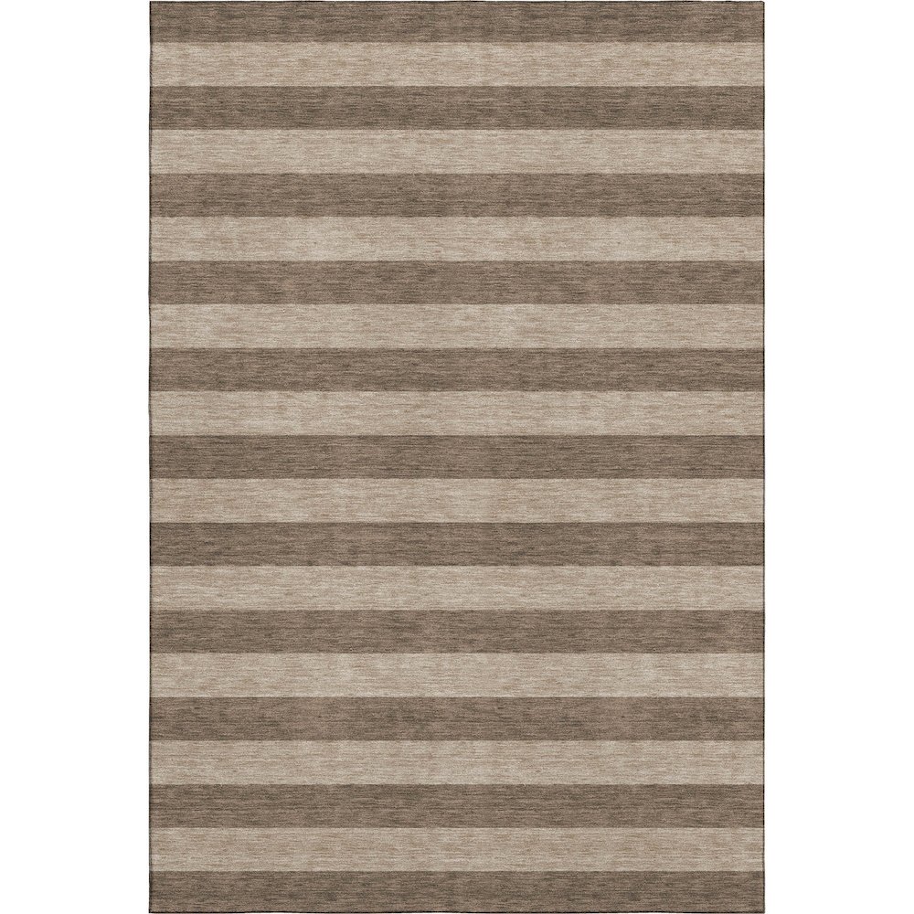 Premium Machine Washable Mayfield  Coffee 9' x 12' Rug. Picture 1
