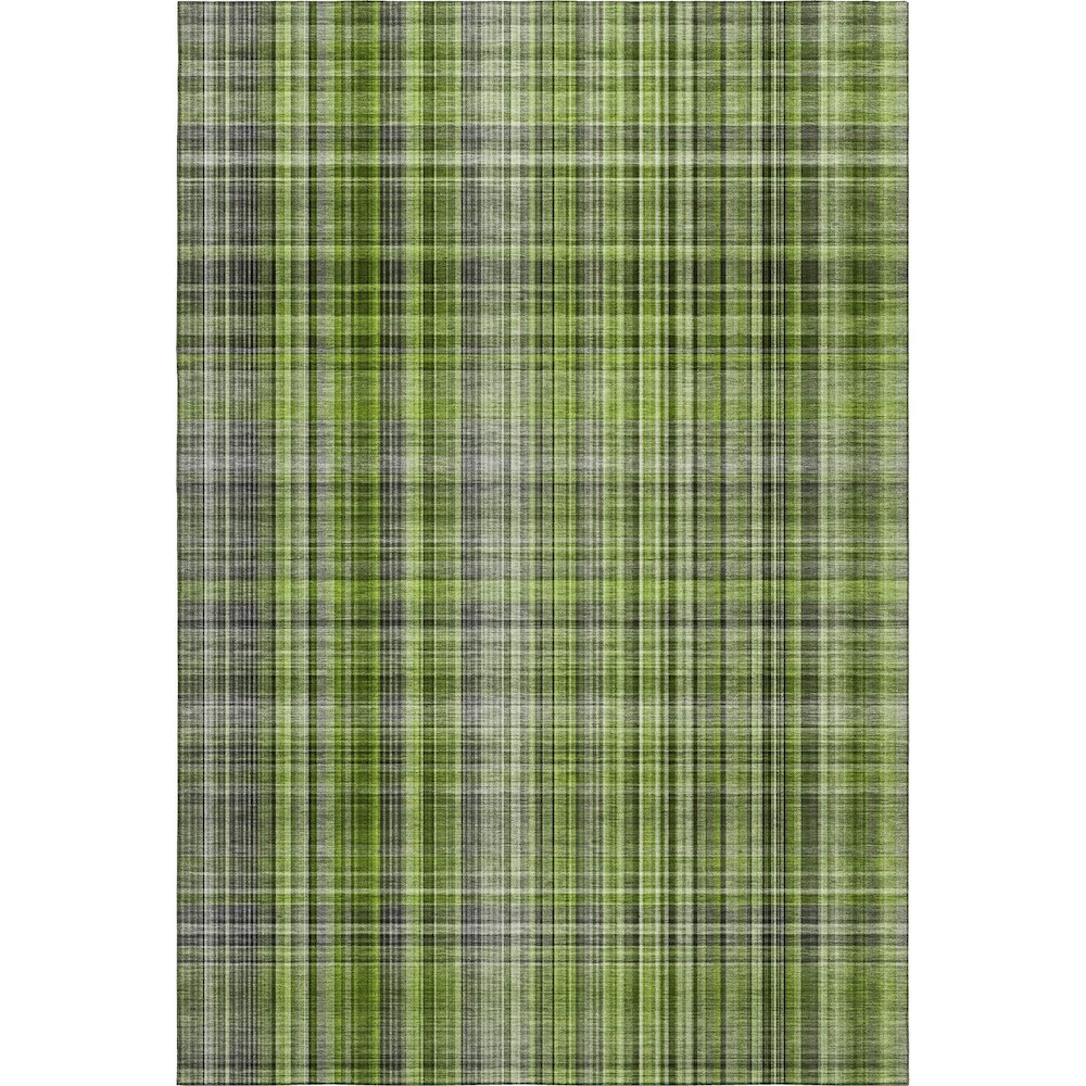 Premium Machine Washable Mayfield  Green 9' x 12' Rug. Picture 1