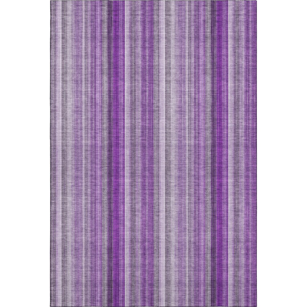 Premium Machine Washable Mayfield  Purple 9' x 12' Rug. Picture 1