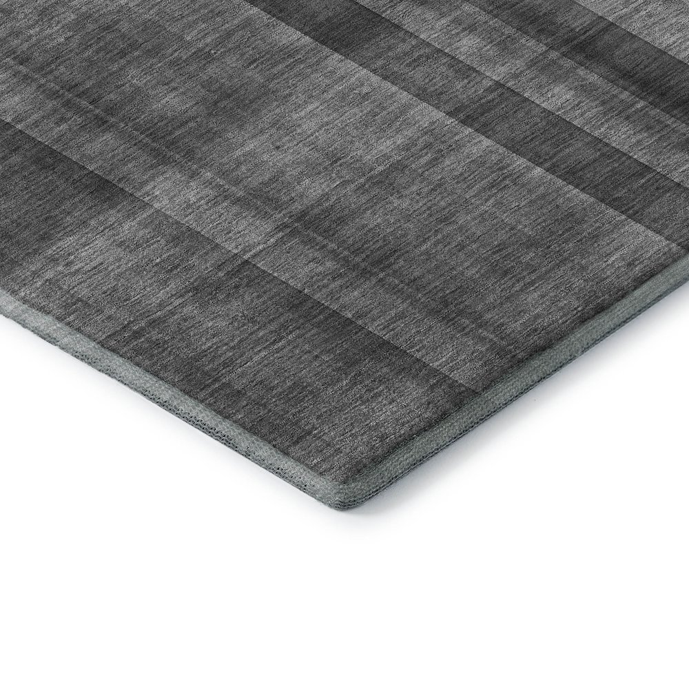 Premium Machine Washable Mayfield  Gray 5' x 7'6" Rug. Picture 3