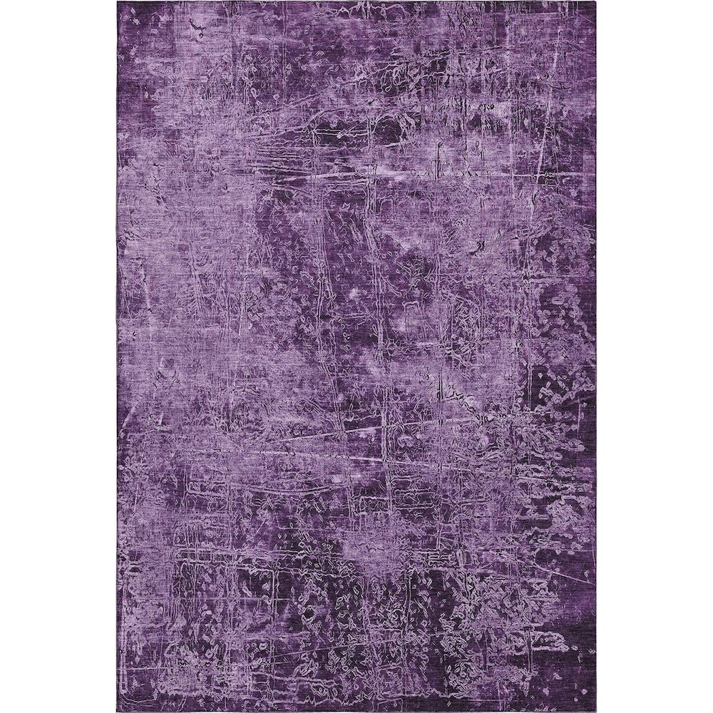 Premium Machine Washable Mayfield  Purple 9' x 12' Rug. Picture 1