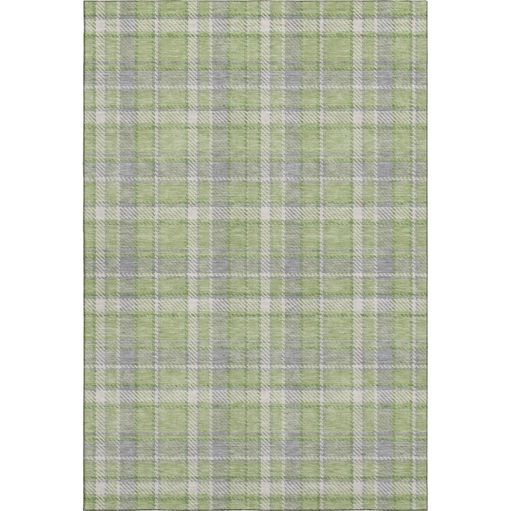 Premium Machine Washable Mayfield  Green 9' x 12' Rug. Picture 1