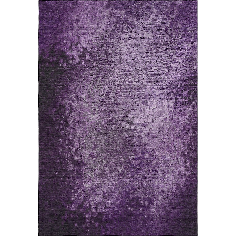 Premium Machine Washable Mayfield  Purple 9' x 12' Rug. Picture 1