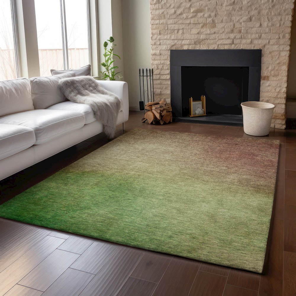 Premium Machine Washable Mayfield  Blush 9' x 12' Rug. Picture 6