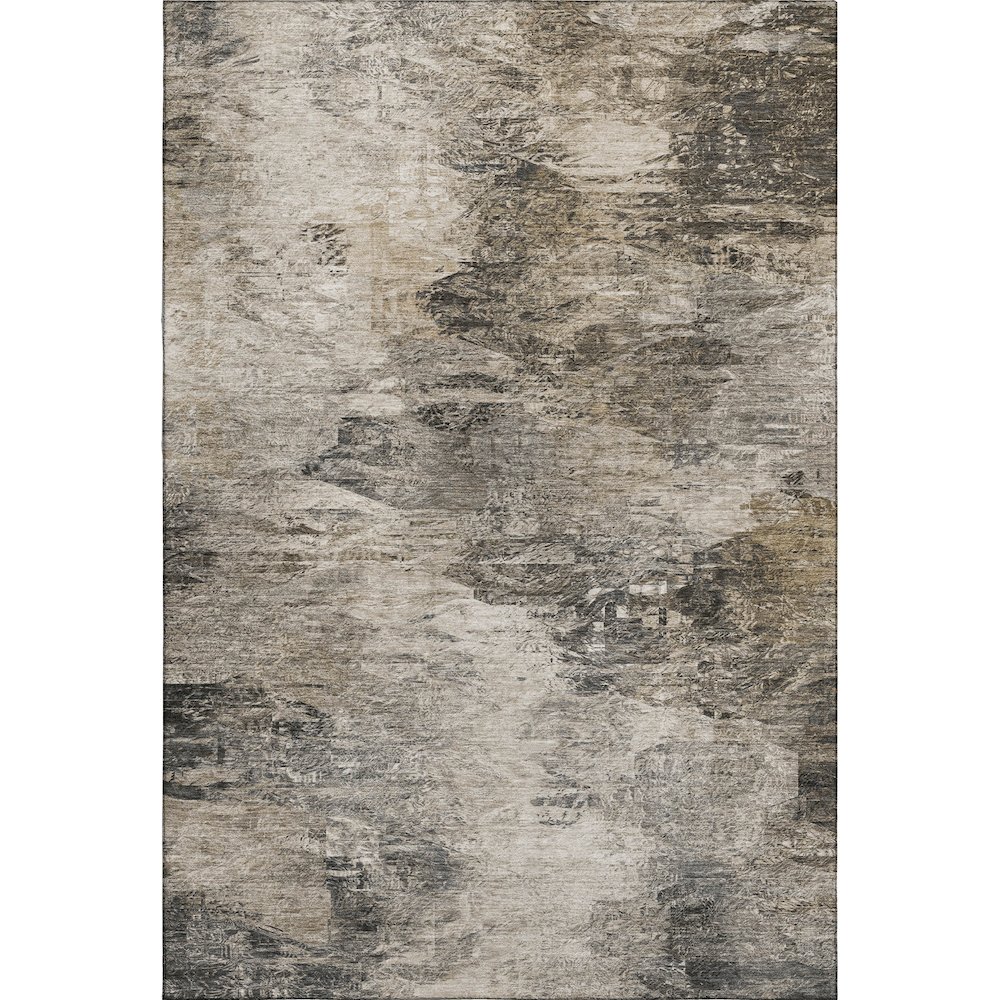 Premium Machine Washable Mayfield  Taupe 9' x 12' Rug. Picture 1