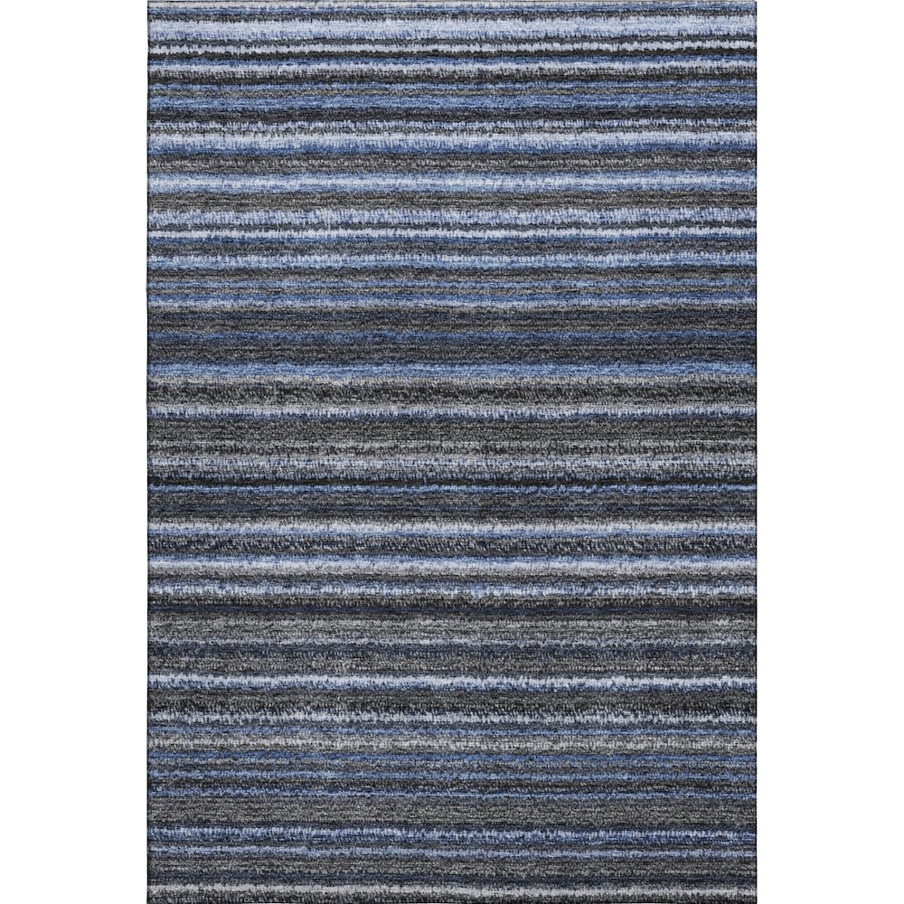 Premium Machine Washable Mayfield  Blue 9' x 12' Rug. Picture 1