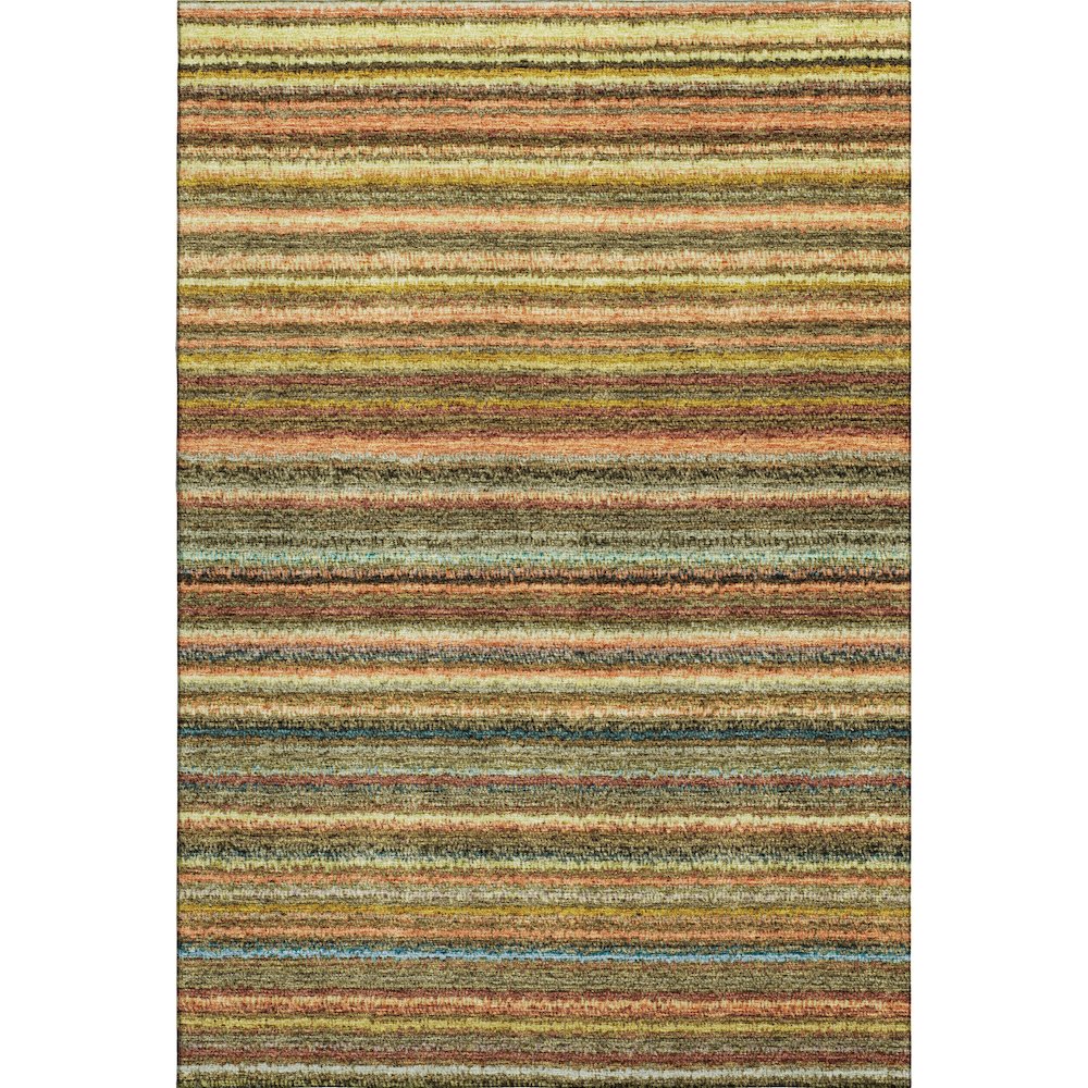 Premium Machine Washable Mayfield  Coral 9' x 12' Rug. Picture 1