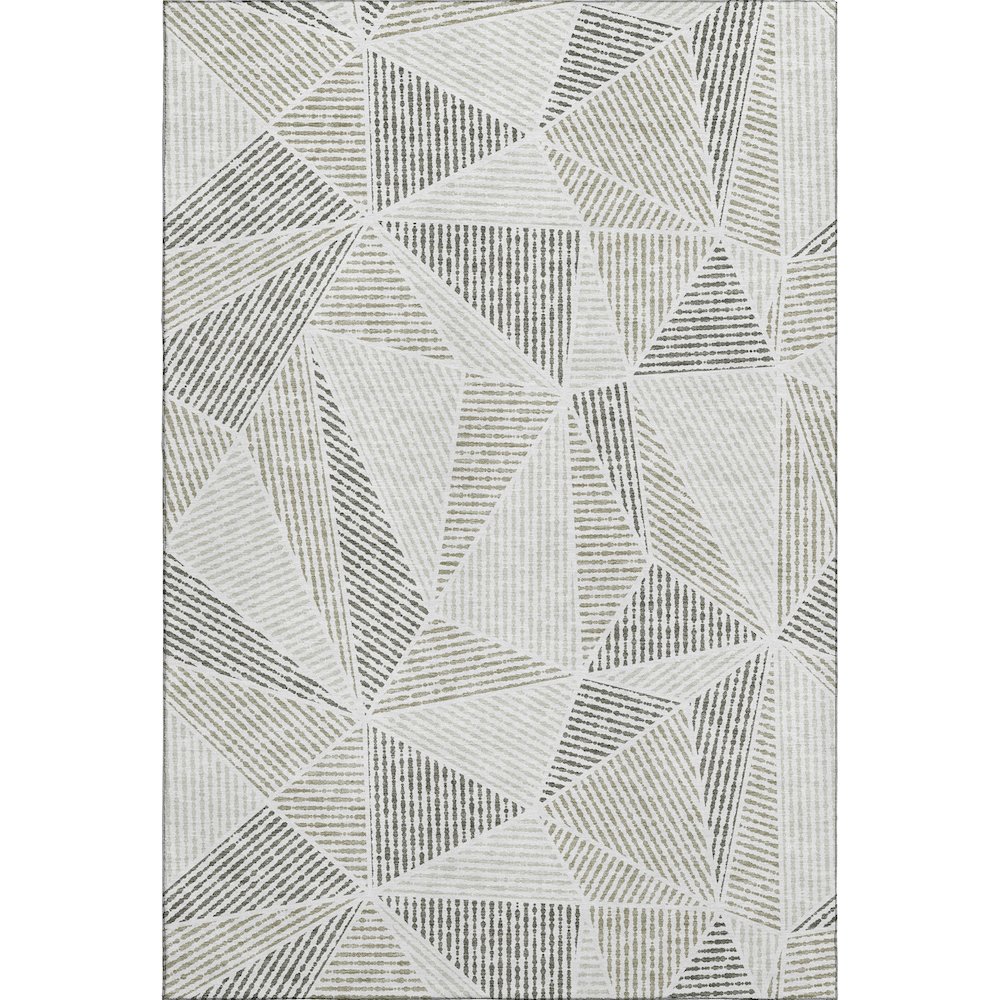 Premium Machine Washable Mayfield  Taupe 9' x 12' Rug. Picture 1