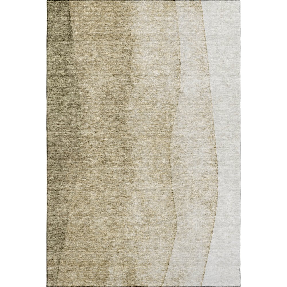 Premium Machine Washable Mayfield  Taupe 9' x 12' Rug. Picture 1