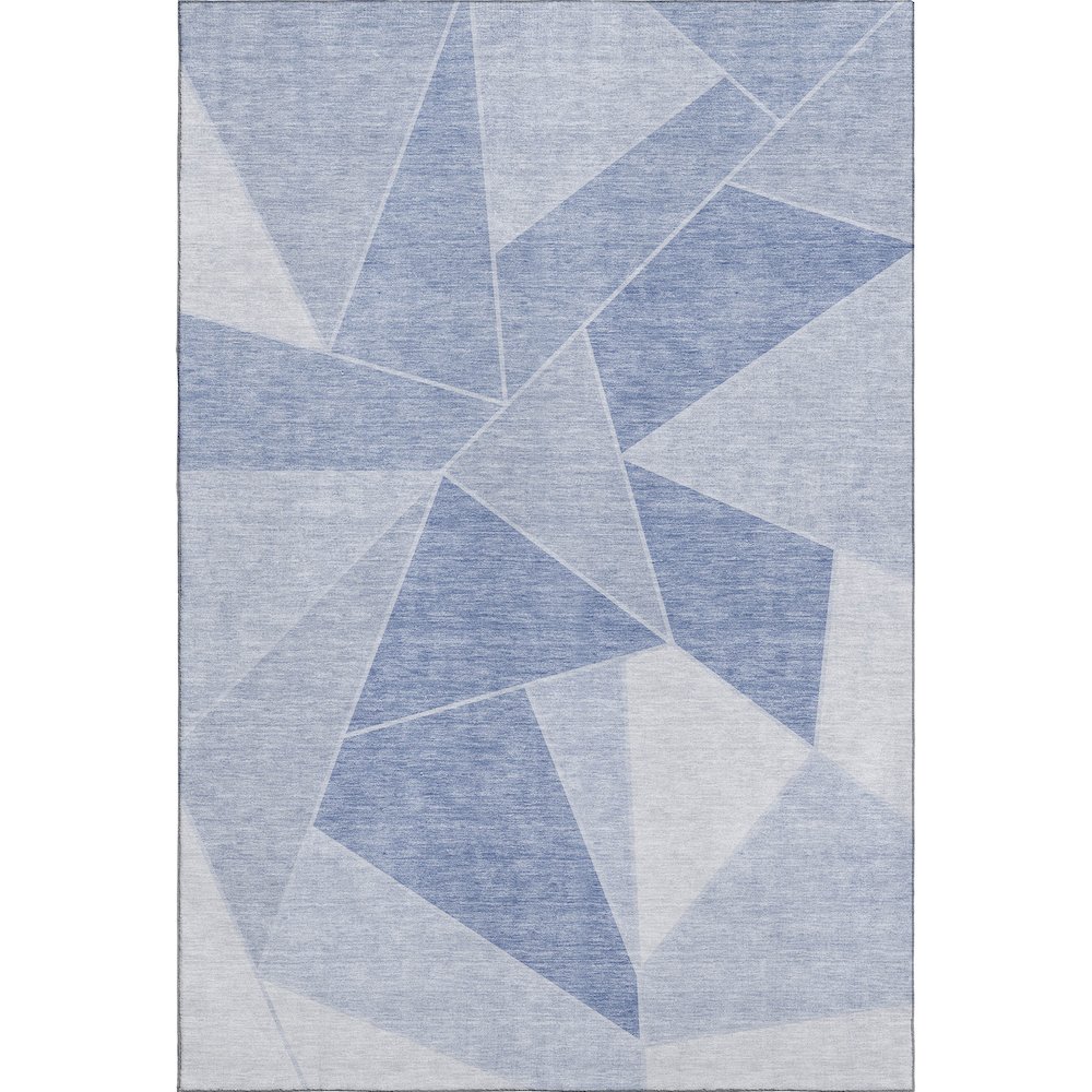 Premium Machine Washable Mayfield  Sky 9' x 12' Rug. Picture 1