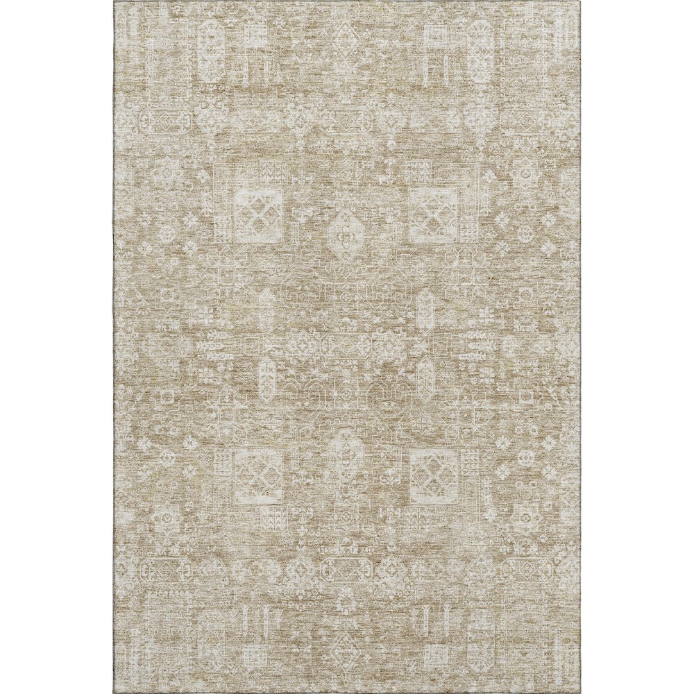 Premium Machine Washable Mayfield  Beige 9' x 12' Rug. Picture 1
