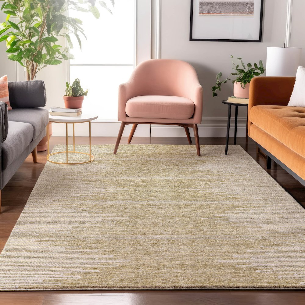 Premium Machine Washable Mayfield  Beige 9' x 12' Rug. Picture 5