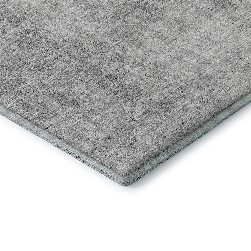Premium Machine Washable Mayfield AMF656 Gray 5' x 7'6" Rug. Picture 3