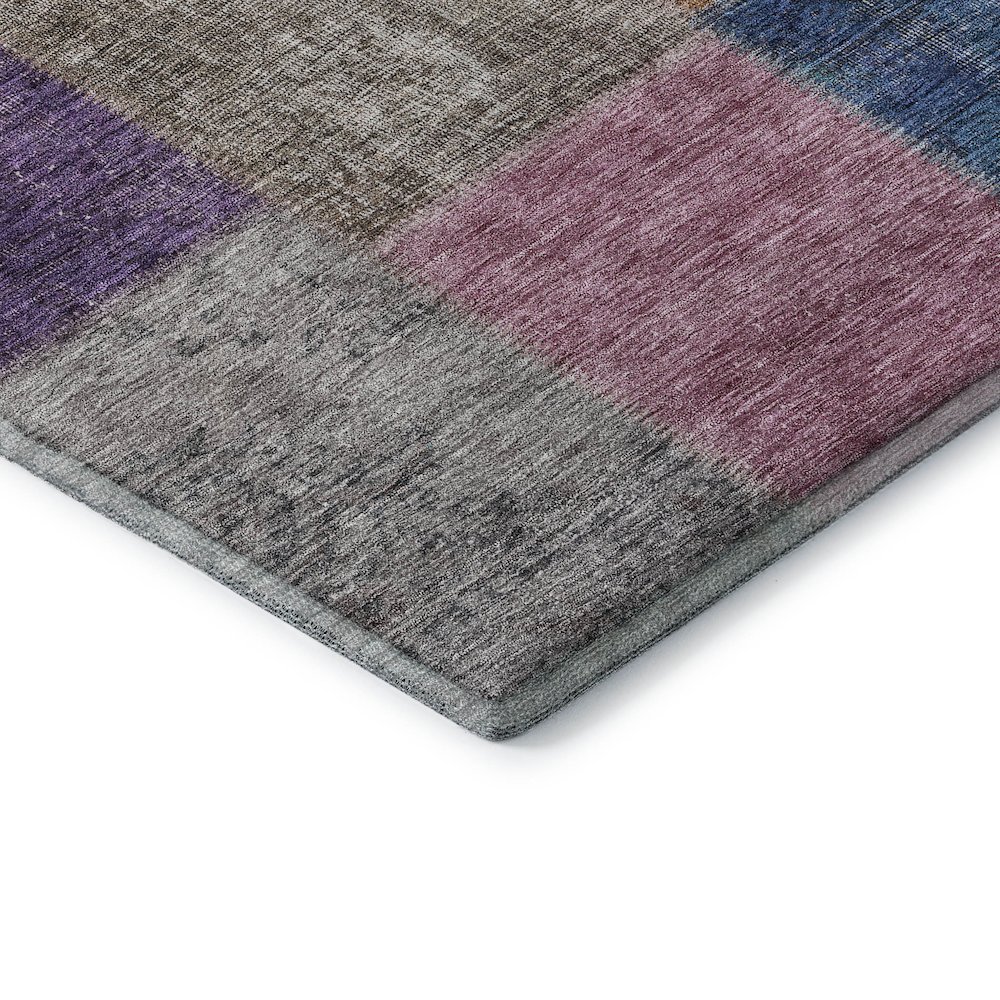 Premium Machine Washable Mayfield AMF663 Copper 5' x 7'6" Rug. Picture 3