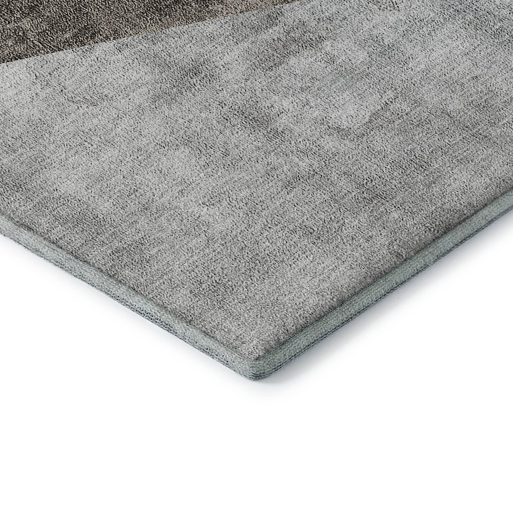 Premium Machine Washable Mayfield AMF671 Gray 5' x 7'6" Rug. Picture 3