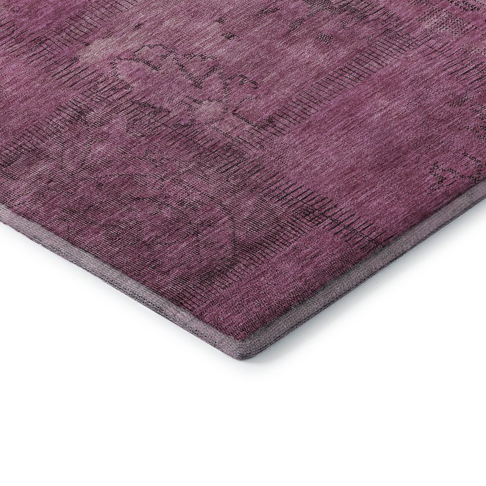 Premium Machine Washable Mayfield AMF685 Blush 5' x 7'6" Rug. Picture 3