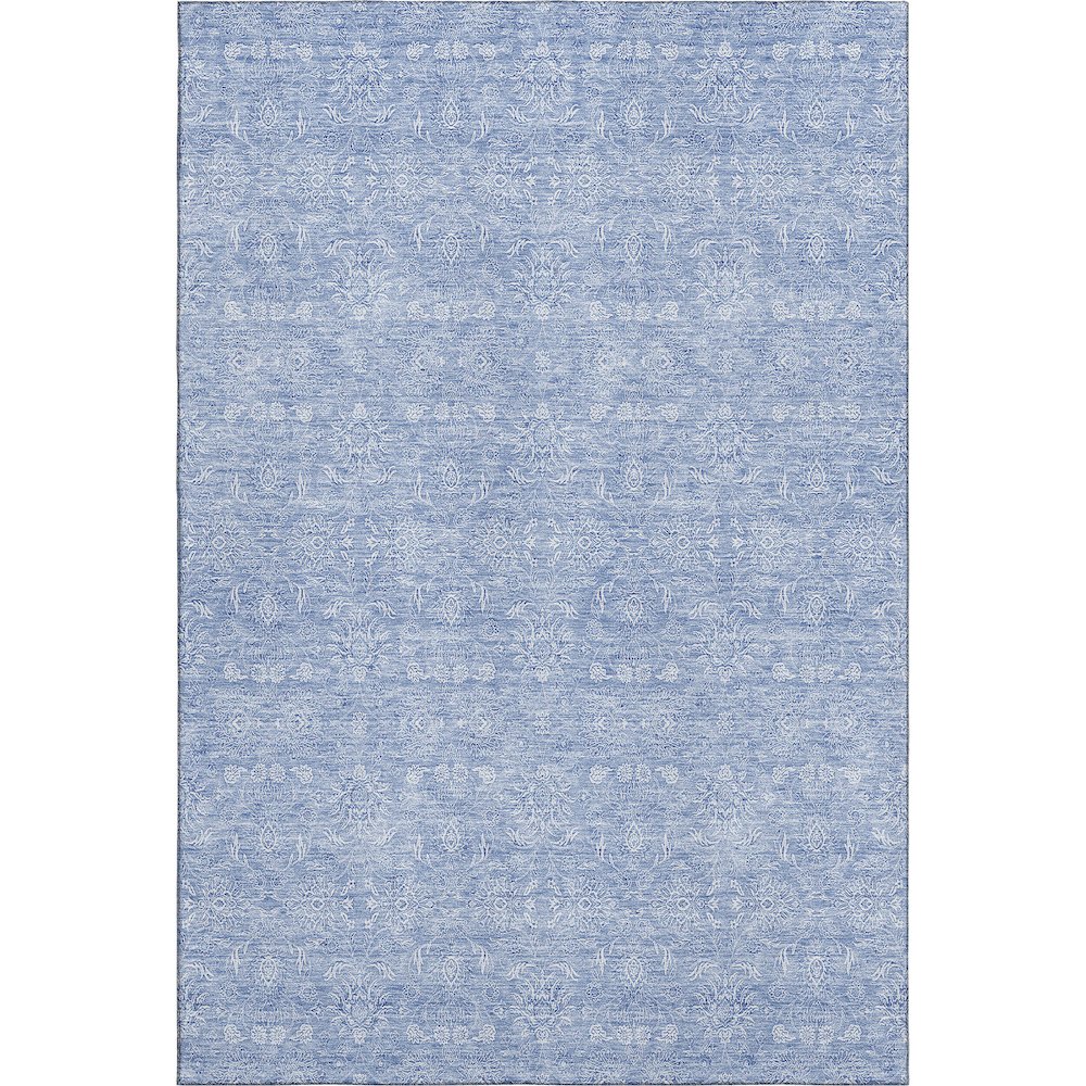 Premium Machine Washable Mayfield AMF703 Sky 9' x 12' Rug. Picture 1