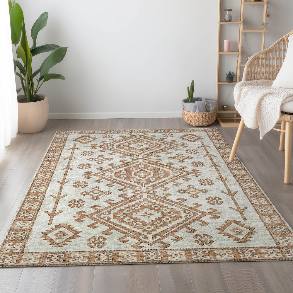 Premium Machine Washable Mayfield  Canyon 9' x 12' Rug. Picture 5
