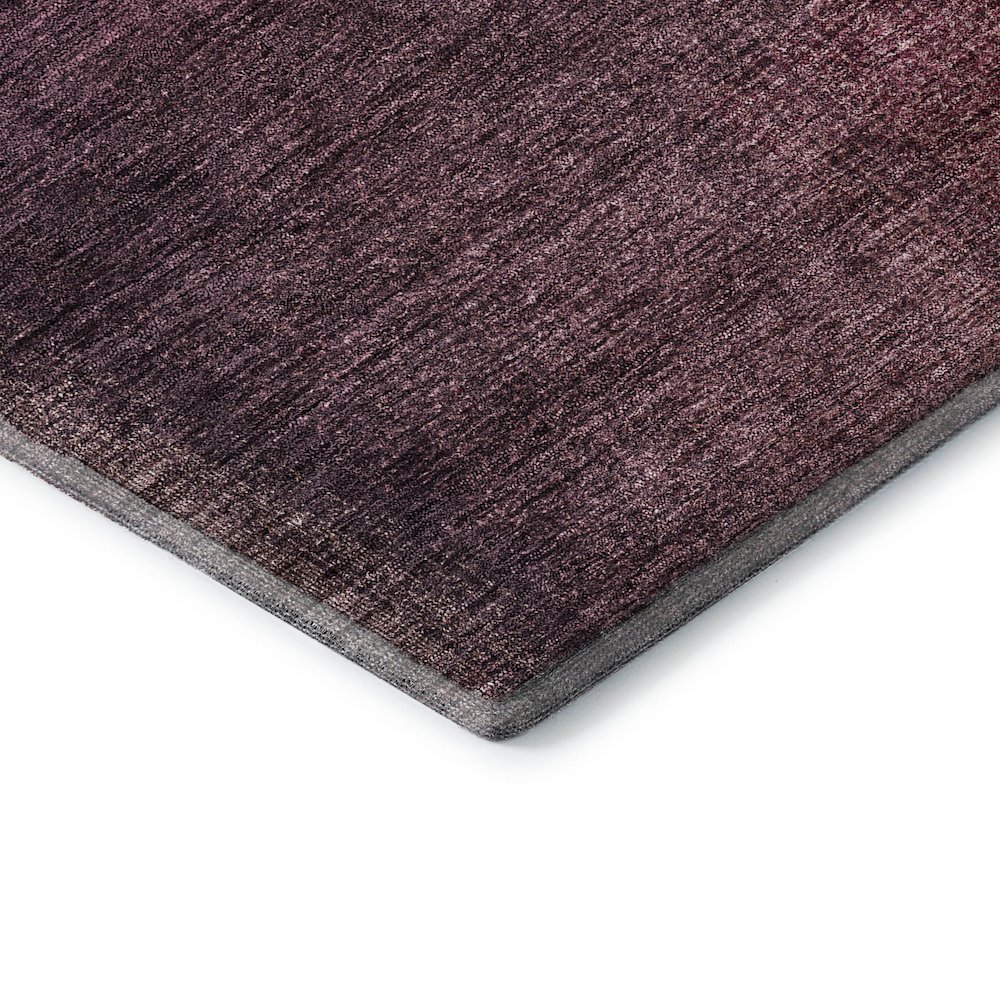Premium Machine Washable Mayfield AMF742 Plum 5' x 7'6" Rug. Picture 3