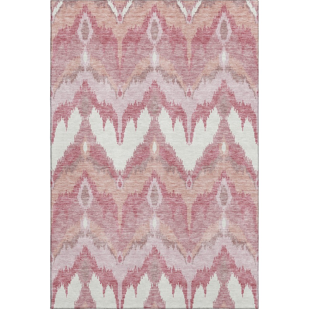 Premium Machine Washable Mayfield AMF743 Blush 9' x 12' Rug. Picture 1