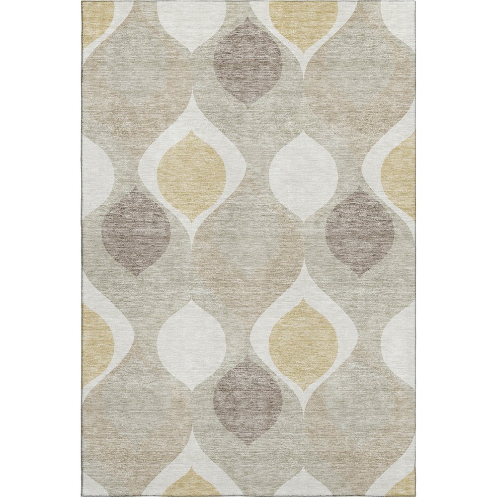 Premium Machine Washable Mayfield AMF749 Beige 9' x 12' Rug. Picture 1