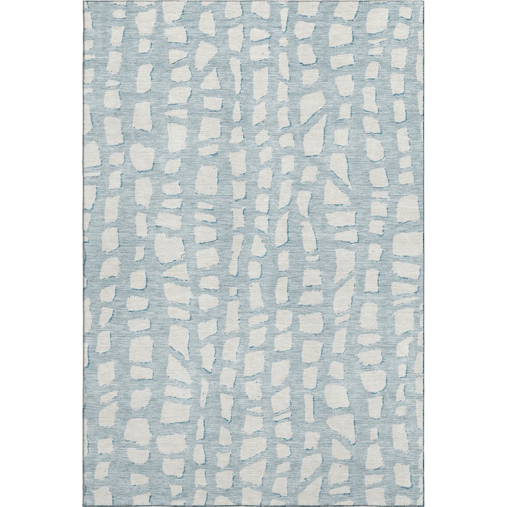 Premium Machine Washable Mayfield AMF754 Sky 9' x 12' Rug. Picture 1