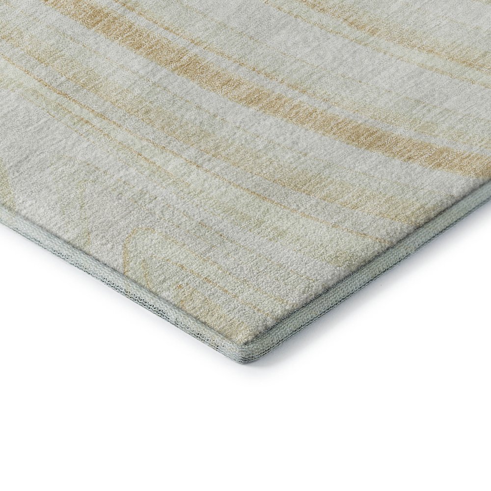 Premium Machine Washable Mayfield AMF756 Ivory 5' x 7'6" Rug. Picture 3