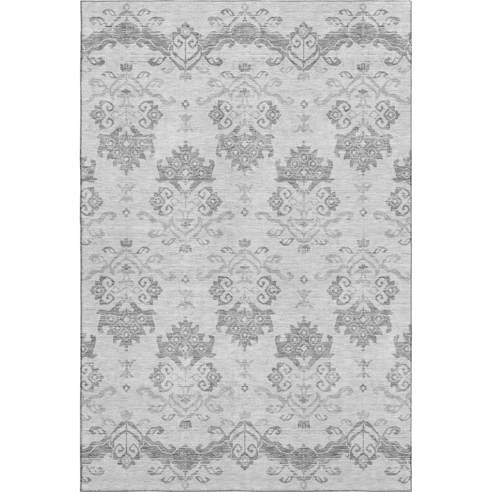 Premium Machine Washable Mayfield AMF759 Graphite 9' x 12' Rug. Picture 1