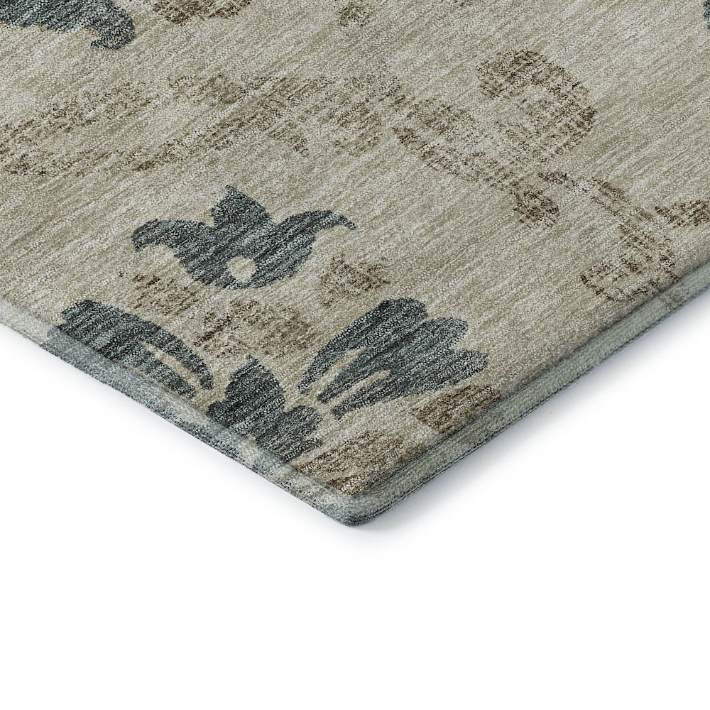 Premium Machine Washable Mayfield AMF762 Beige 5' x 7'6" Rug. Picture 3