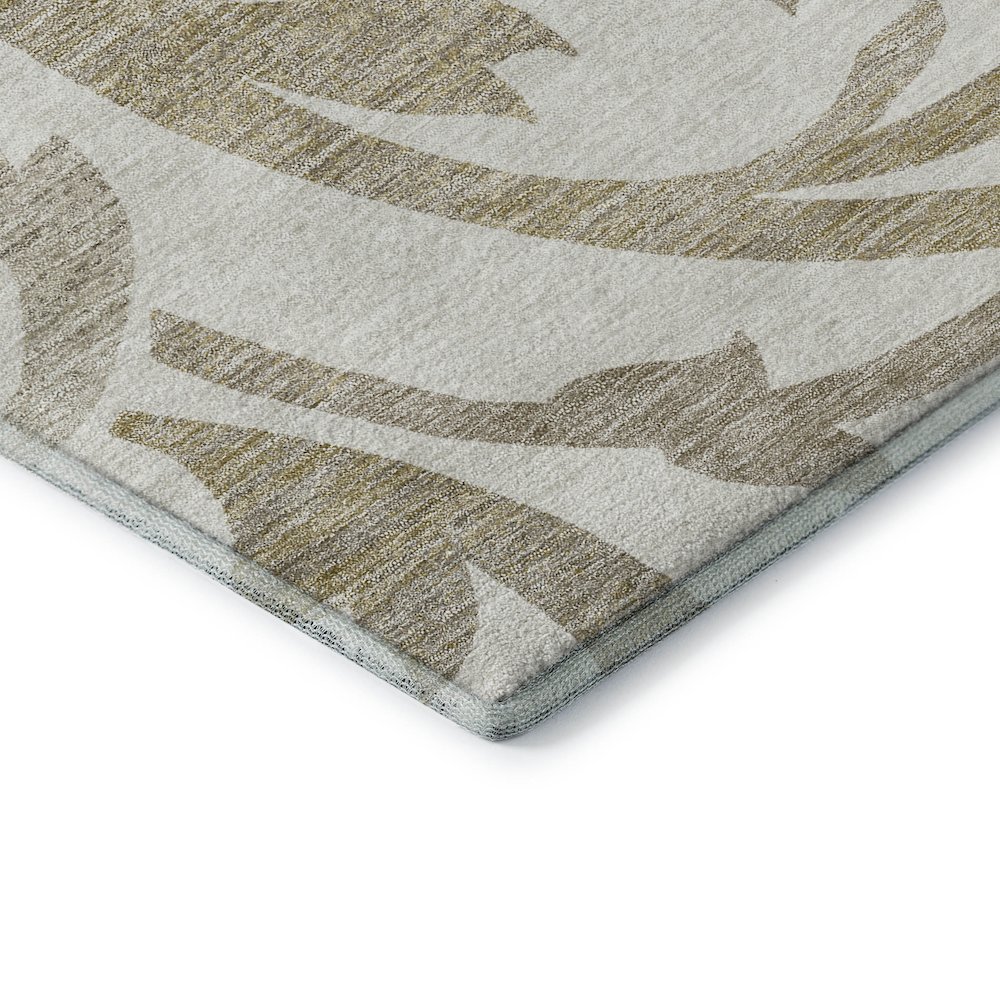 Premium Machine Washable Mayfield AMF764 Ivory 5' x 7'6" Rug. Picture 3
